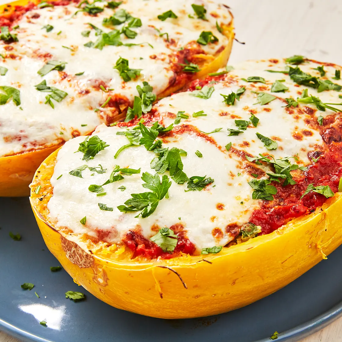 Instant Pot Cheesy Spaghetti Squash