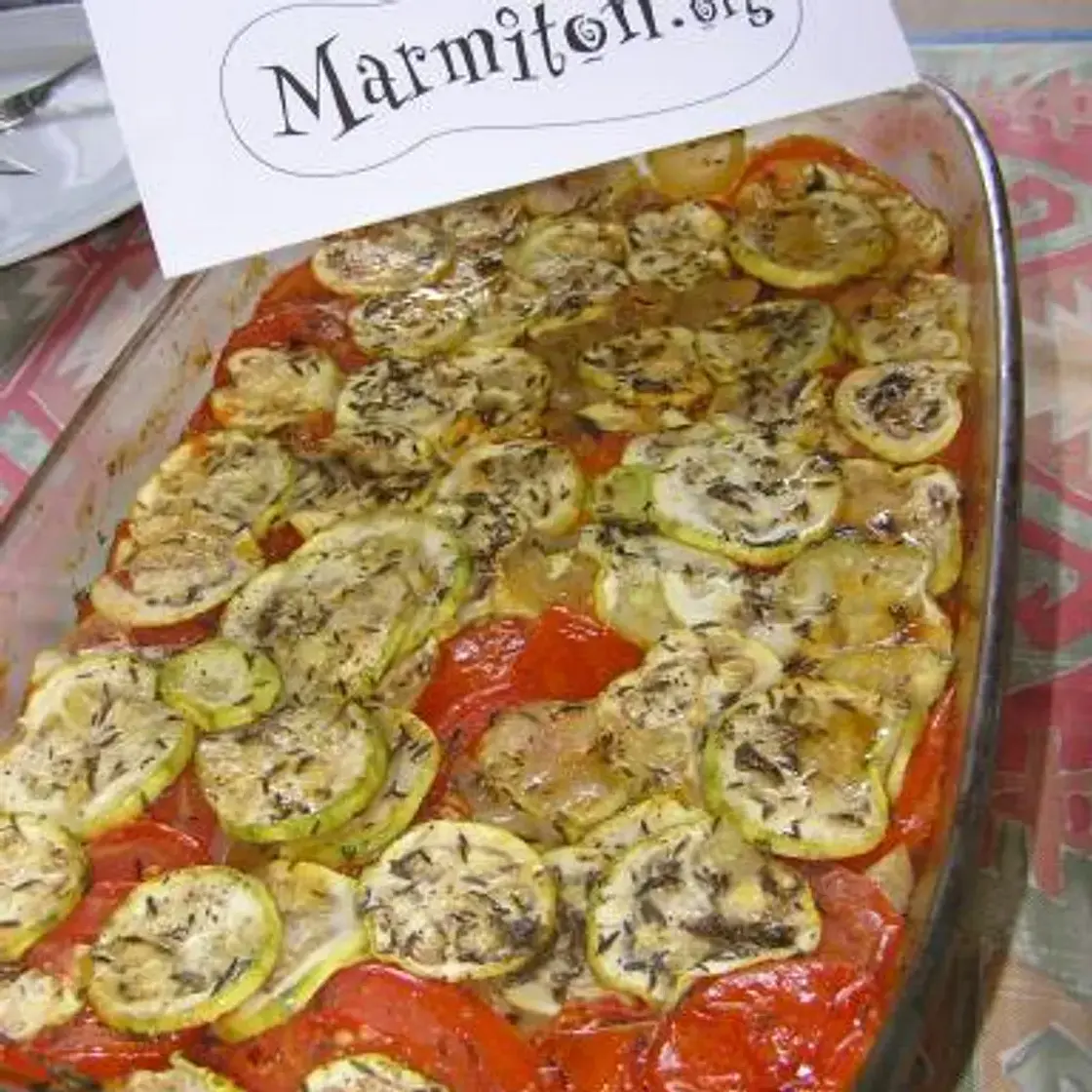 Tian de Courgettes et de Tomates