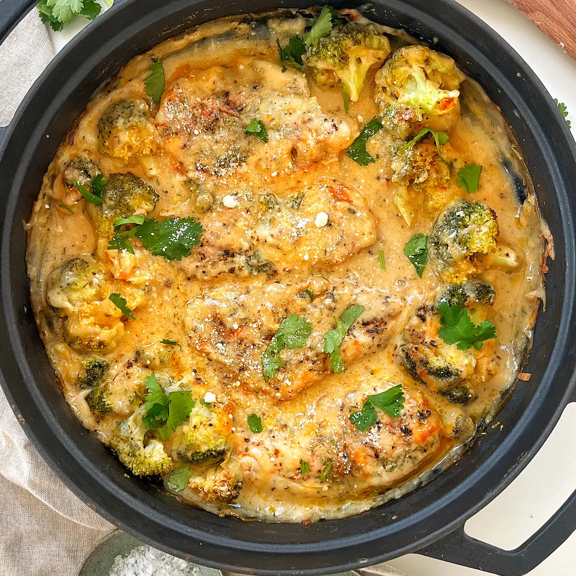 Quick Cheesy Baked Chicken with Cream of Chicken Soup