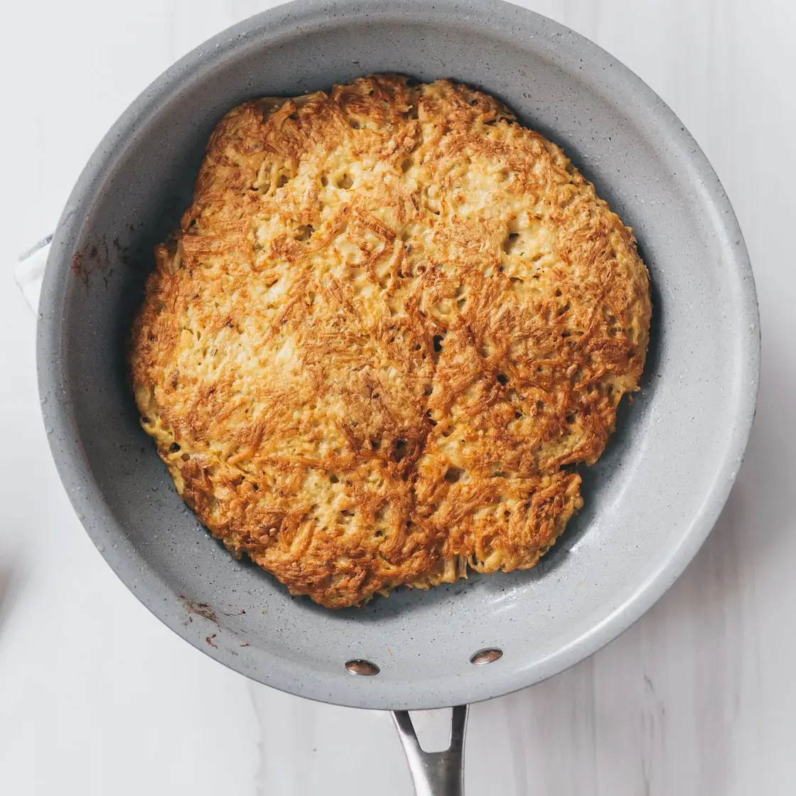 Enoki Mushroom Egg Pancake