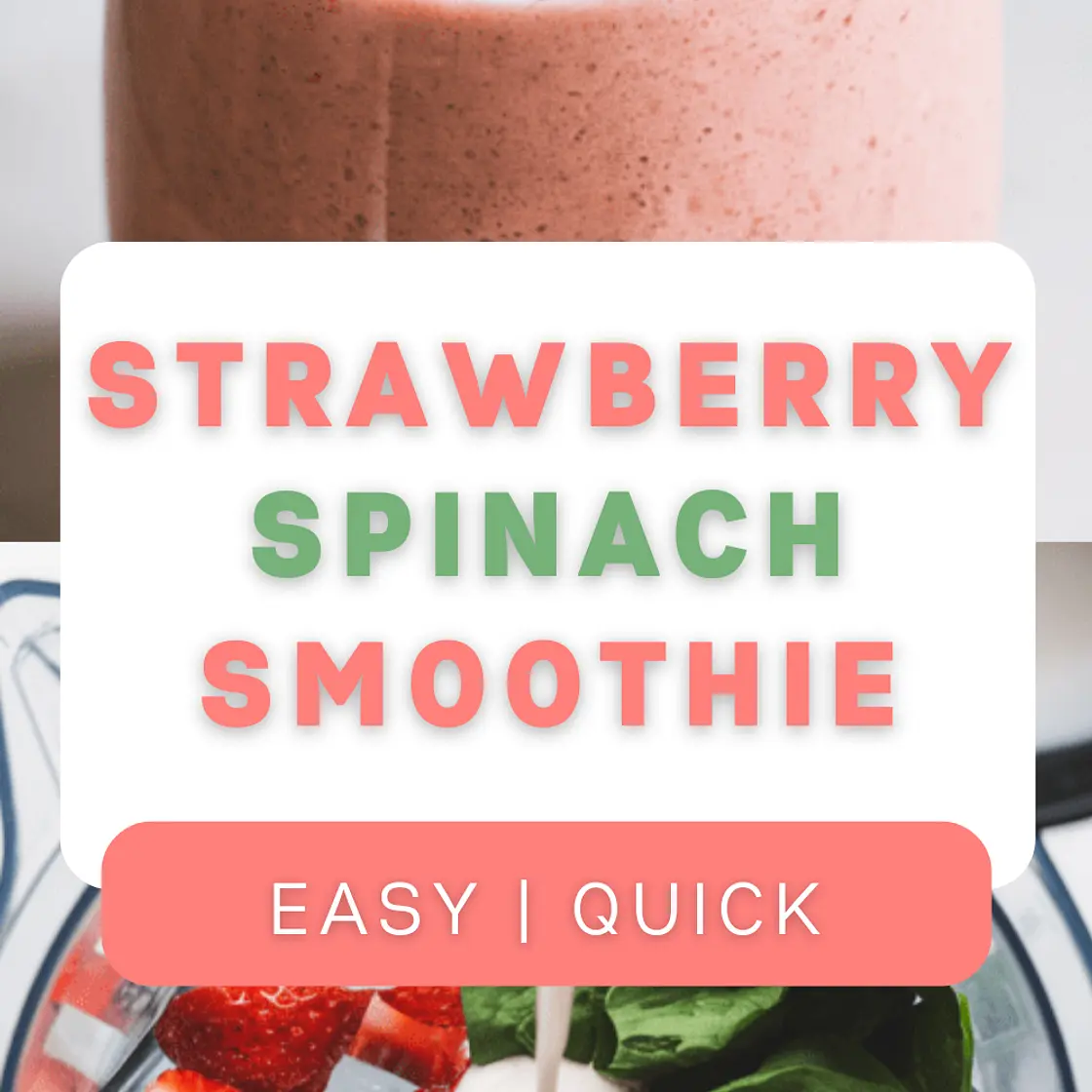 Strawberry Spinach Smoothie