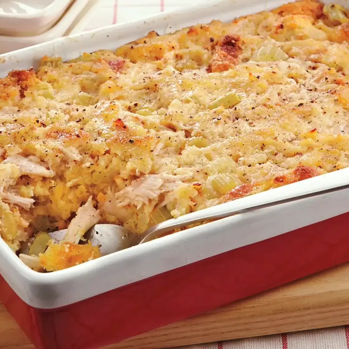 Grandma's Chicken and Dressing