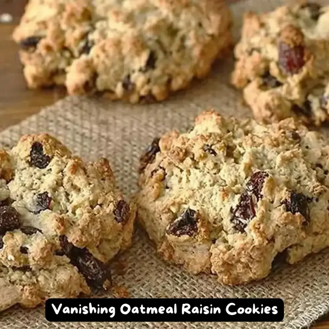 The Best Vanishing Oatmeal Raisin Cookies Recipe