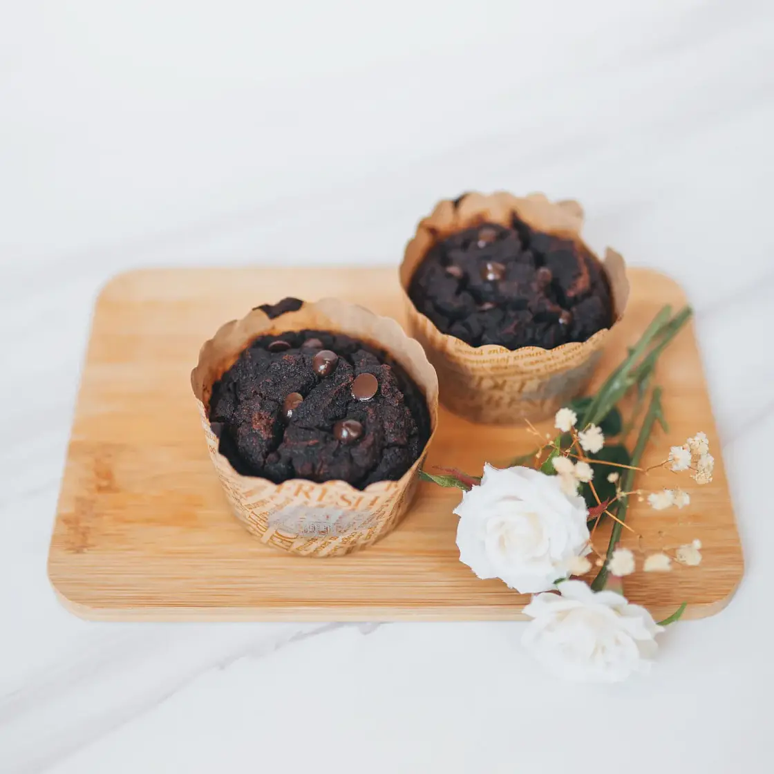 Gluten Free Paleo Chocolate Muffins