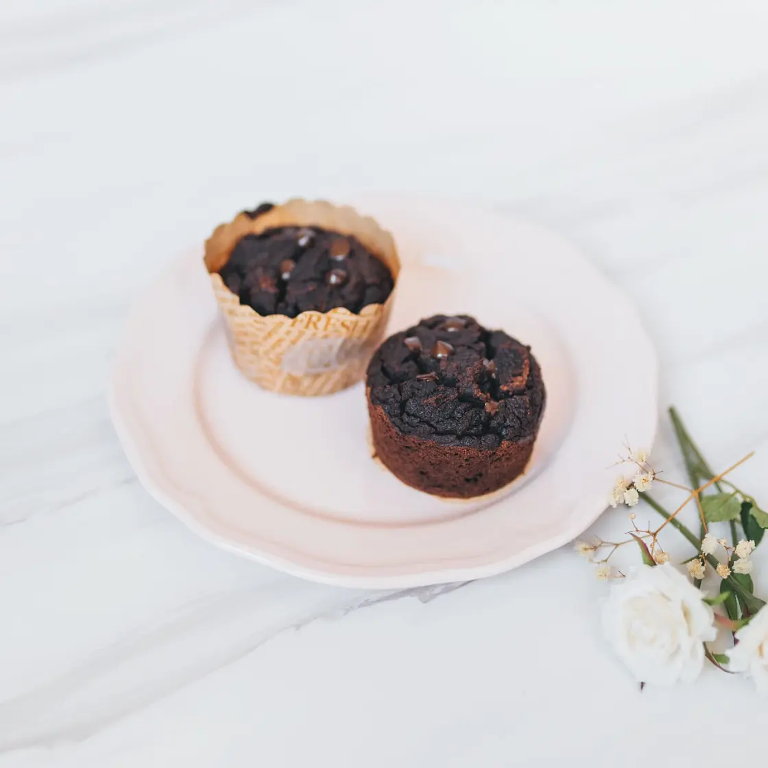 Gluten Free Paleo Chocolate Muffins