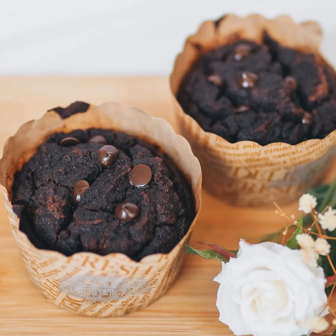 Gluten Free Paleo Chocolate Muffins