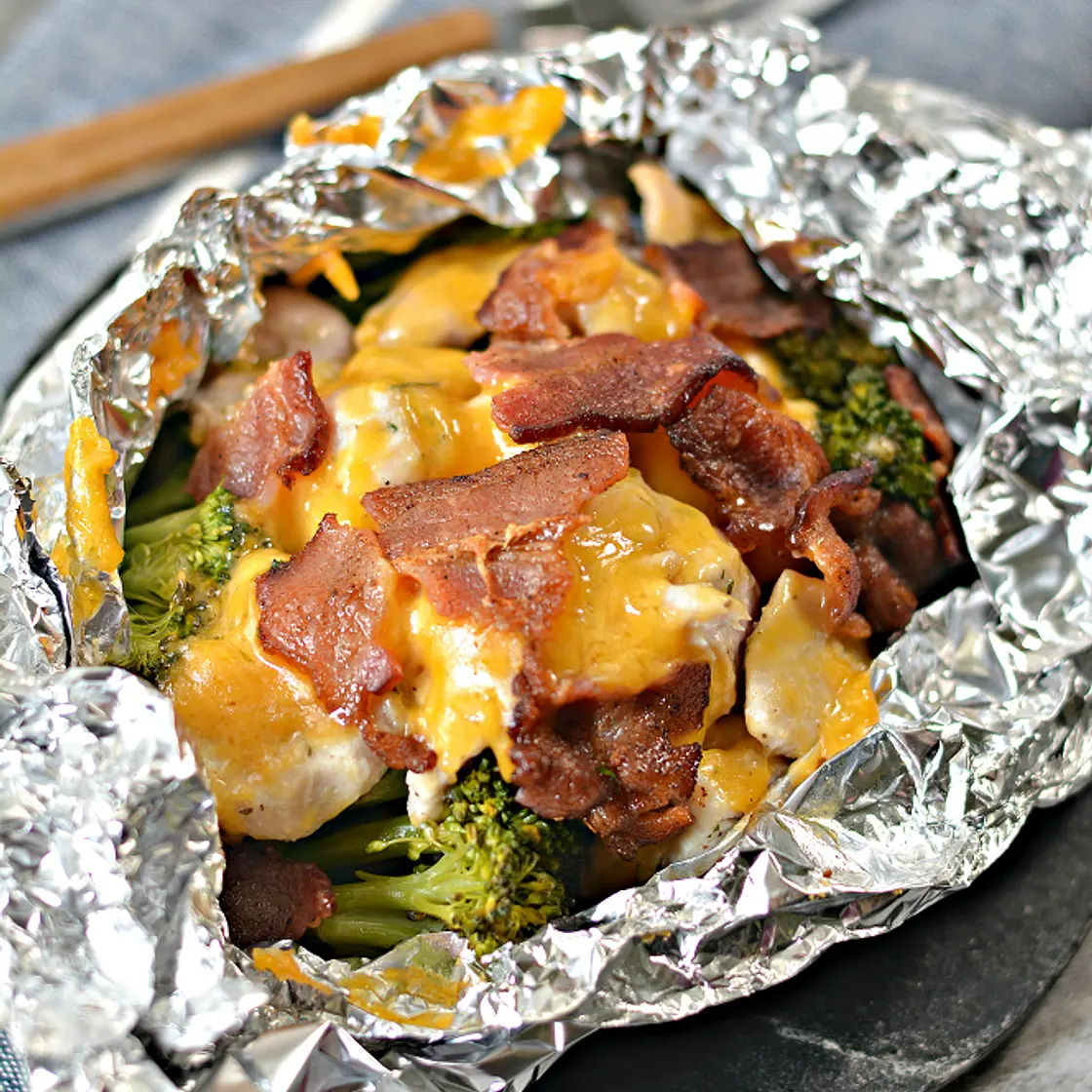 Chicken Bacon Ranch Foil Packets