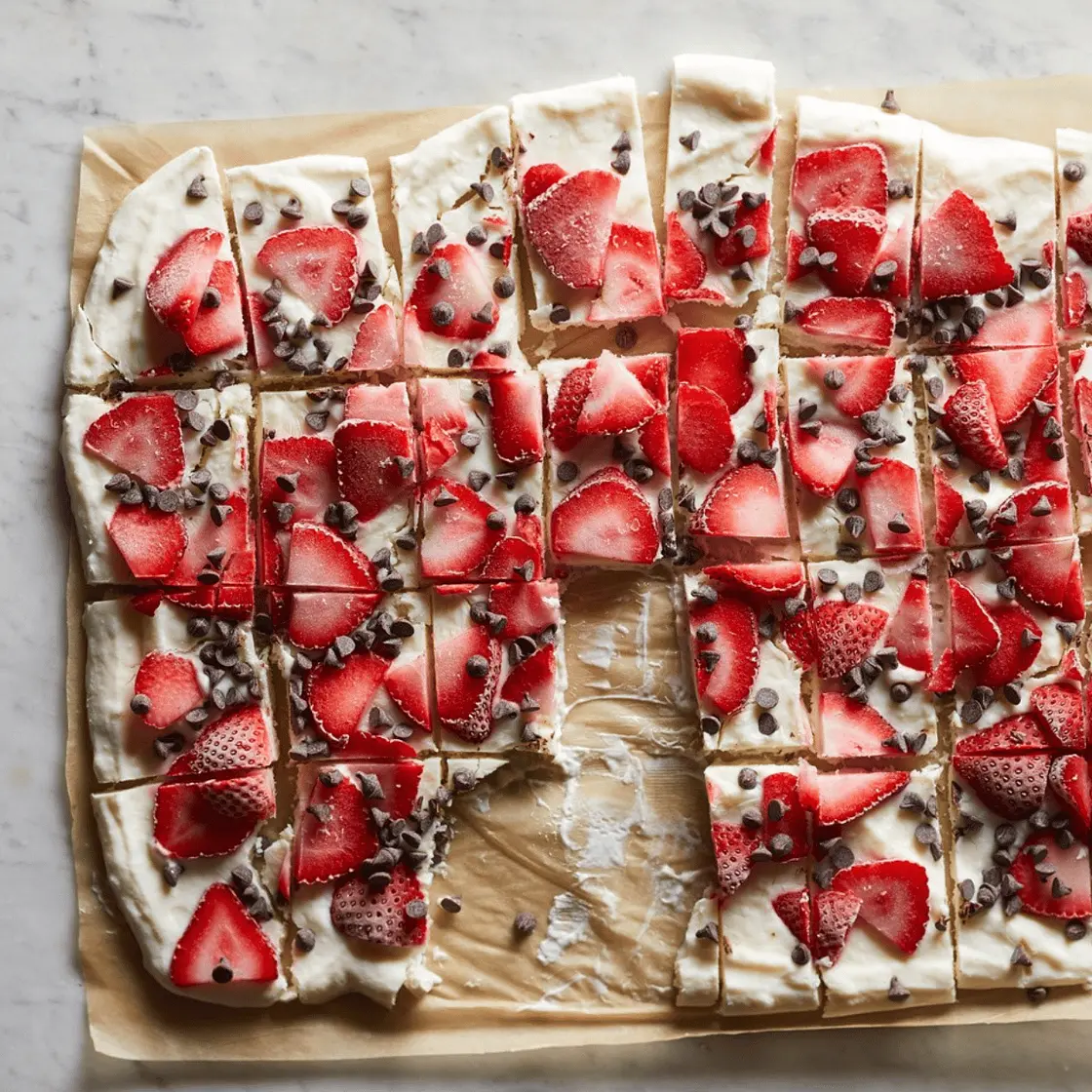 Strawberry-Chocolate Greek Yogurt Bark Recipe