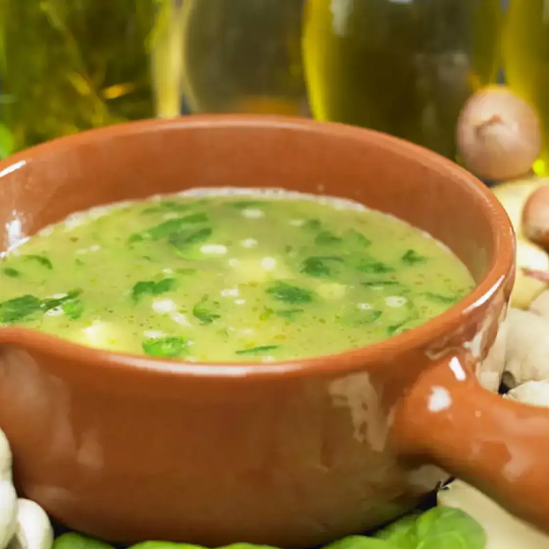 Dock and Potato Soup