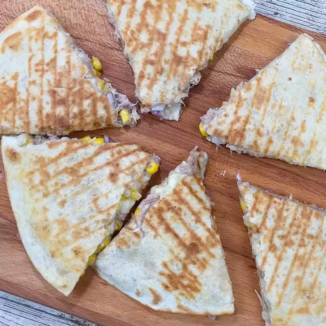 Tuna Quesadillas
