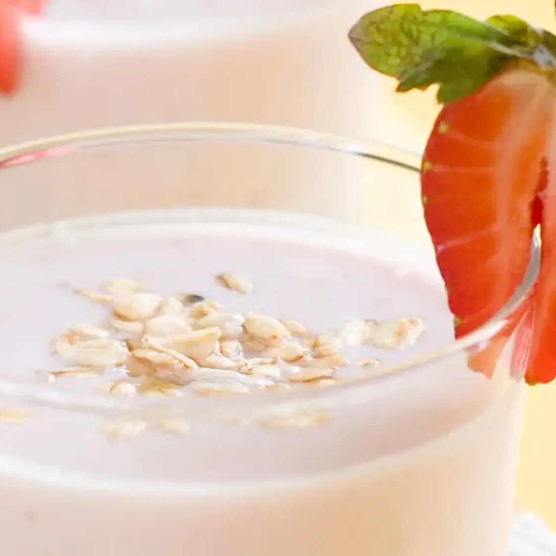 Smoothie Pomme Poire Céréales