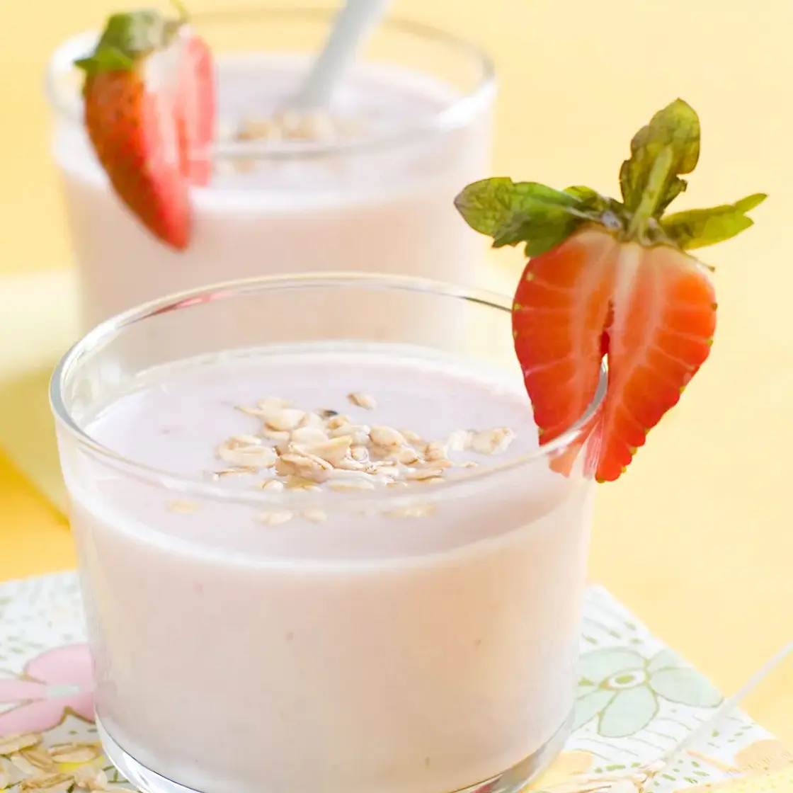 Smoothie Pomme Poire Céréales