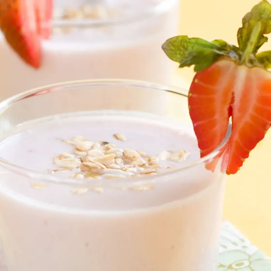 Smoothie Pomme Poire Céréales