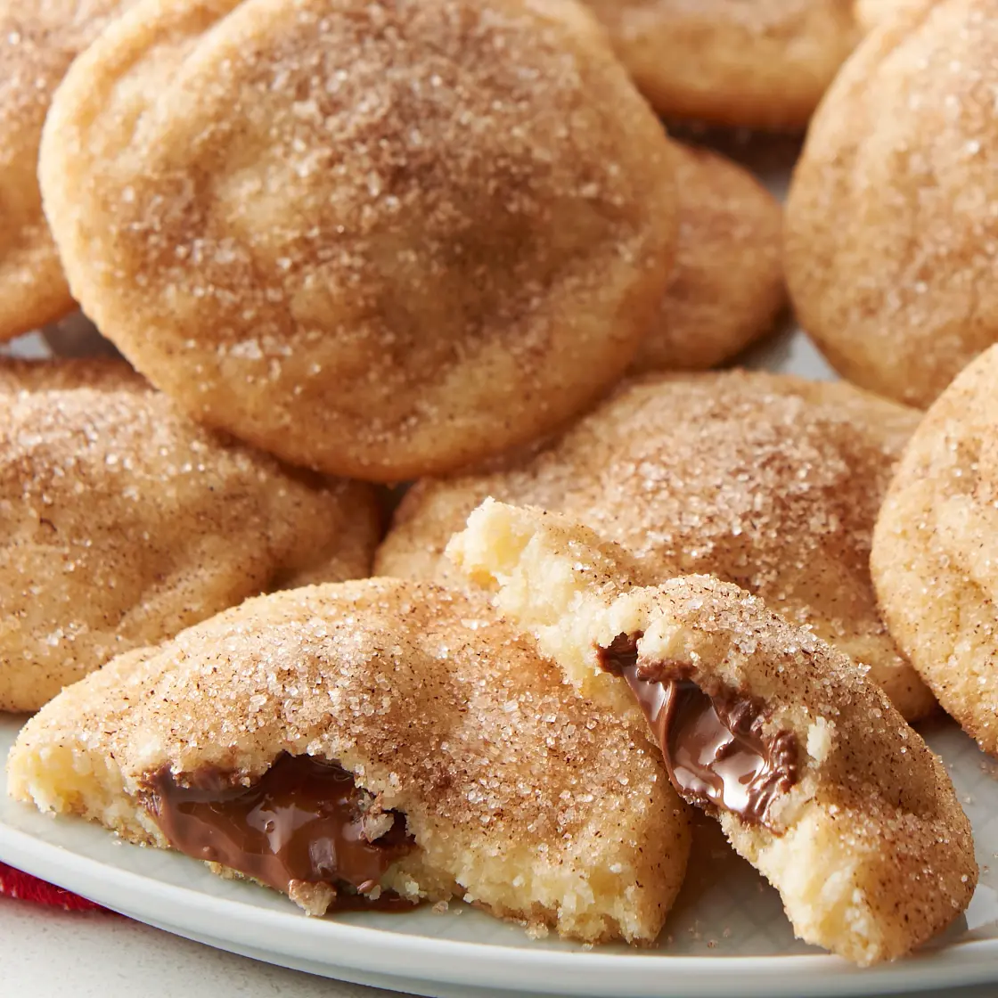 Chocolate-Stuffed Snickerdoodles