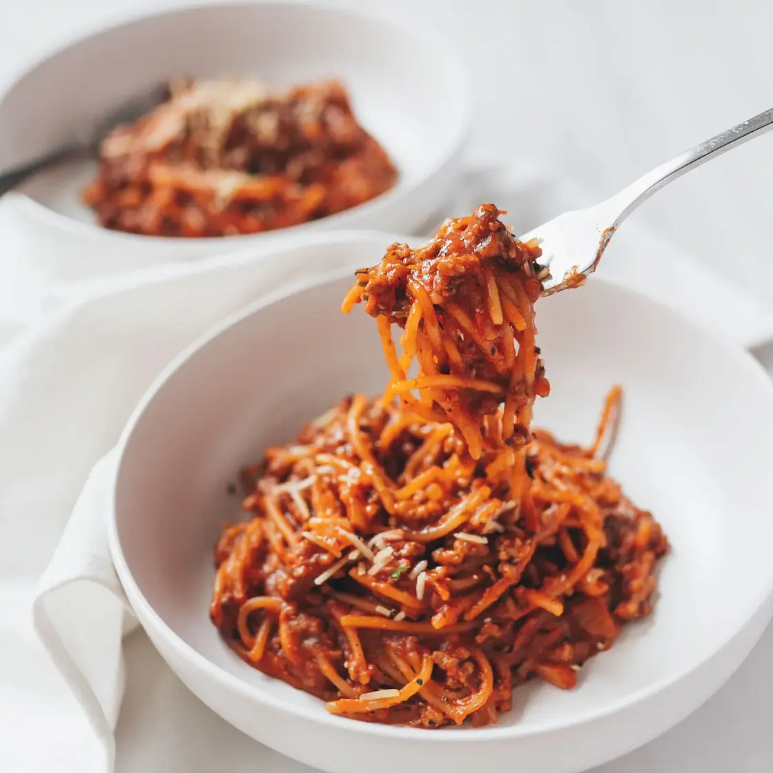 One Pot Spaghetti Bolognese