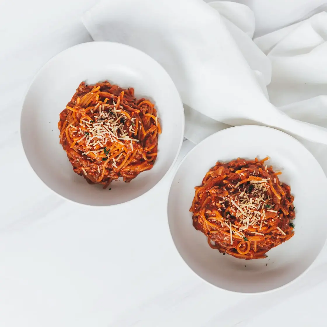 One Pot Spaghetti Bolognese