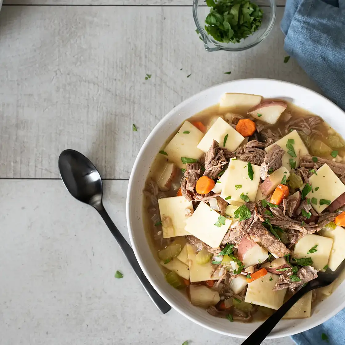 Beef Pennsylvania Dutch Pot Pie Recipe