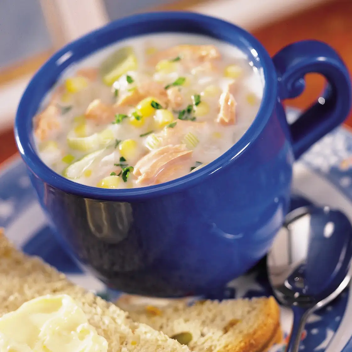 Easy Salmon Chowder
