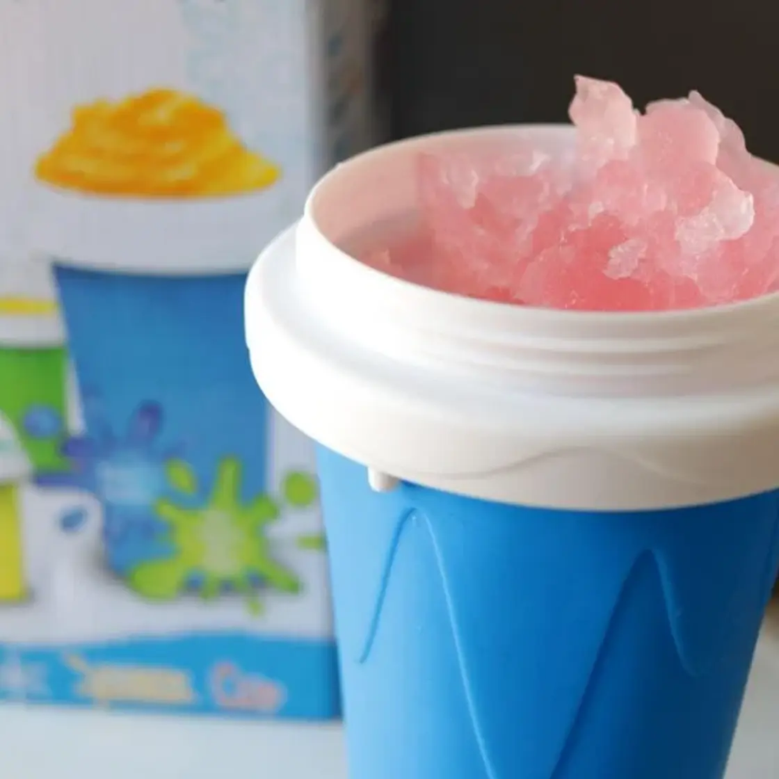 Homemade Slushie Using Any Drink