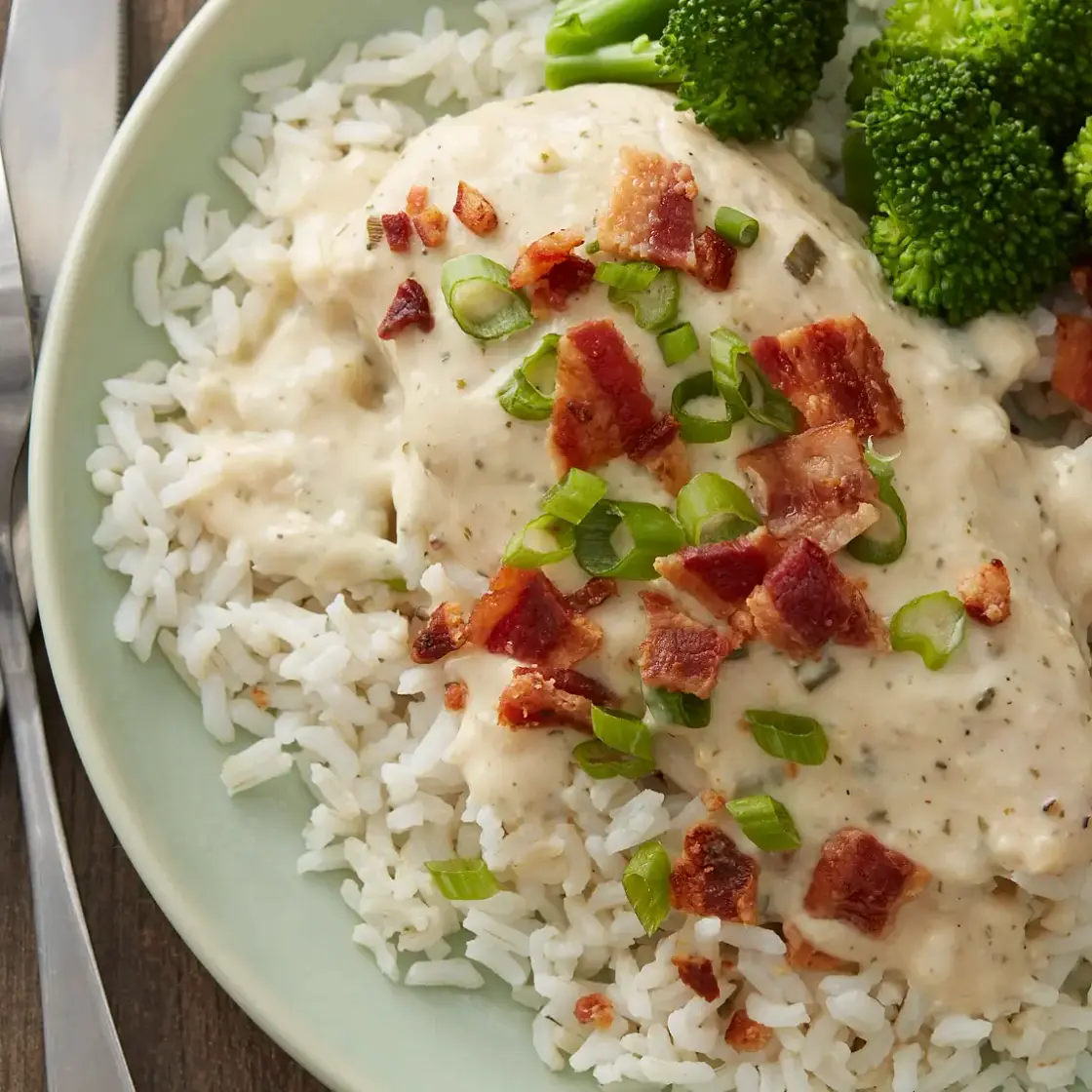 Slow-Cooker Creamy Ranch Chicken
