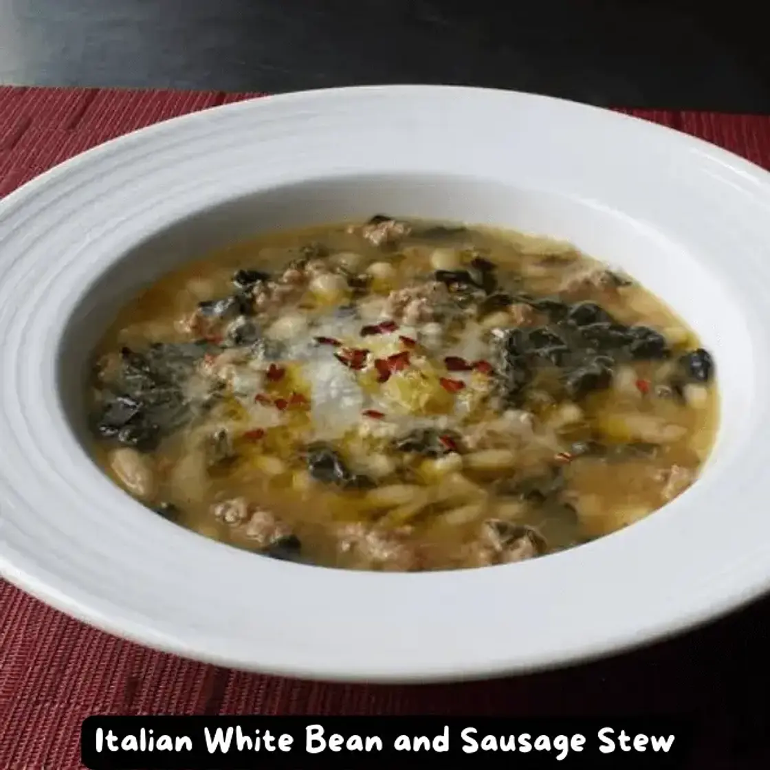 The Best Italian White Bean and Sausage Stew