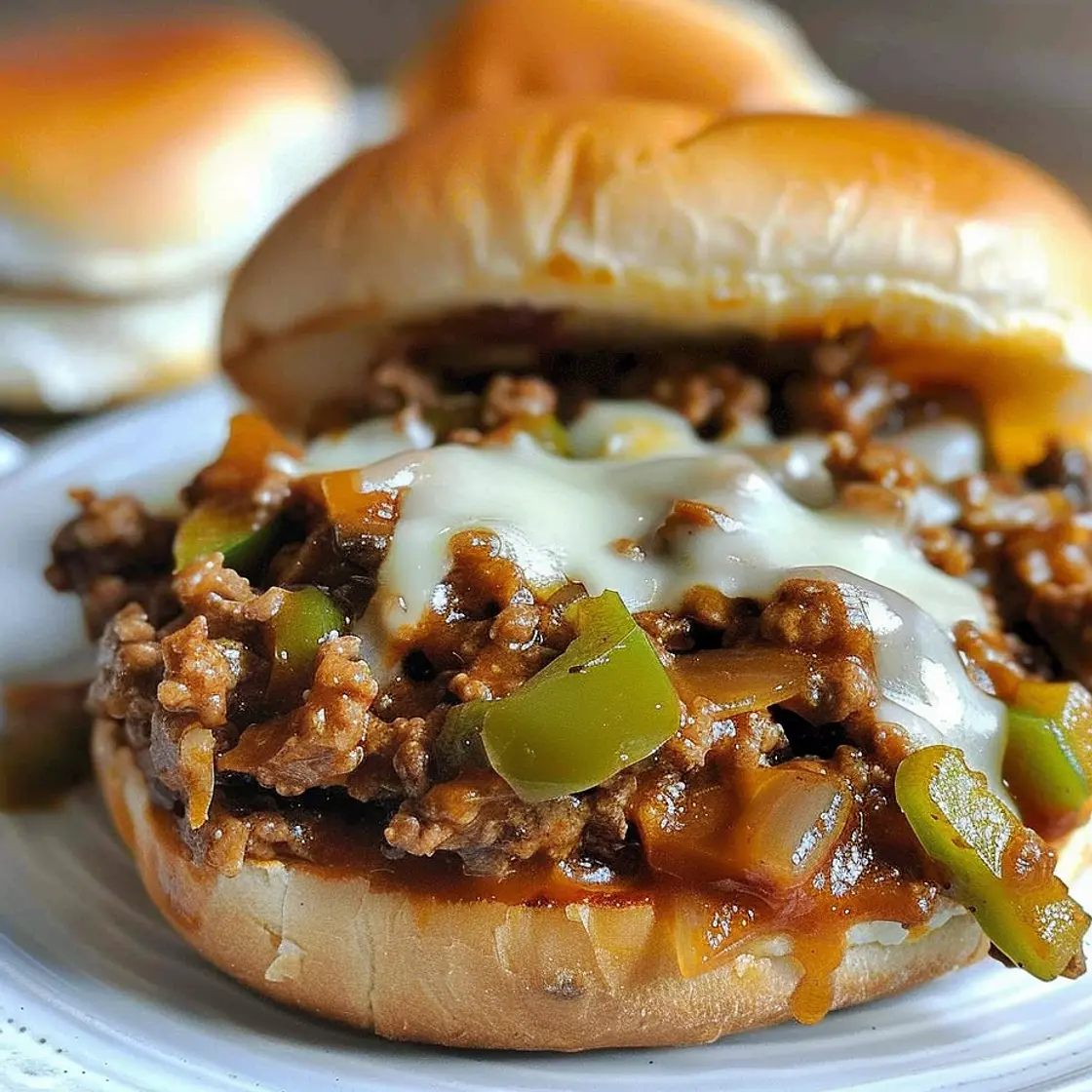 Philly Cheesesteak Sloppy Joes Recipe