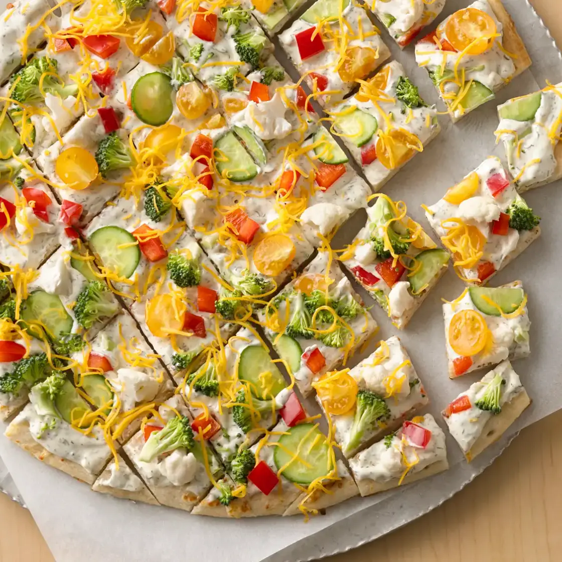 Festive Pizza Appetizers