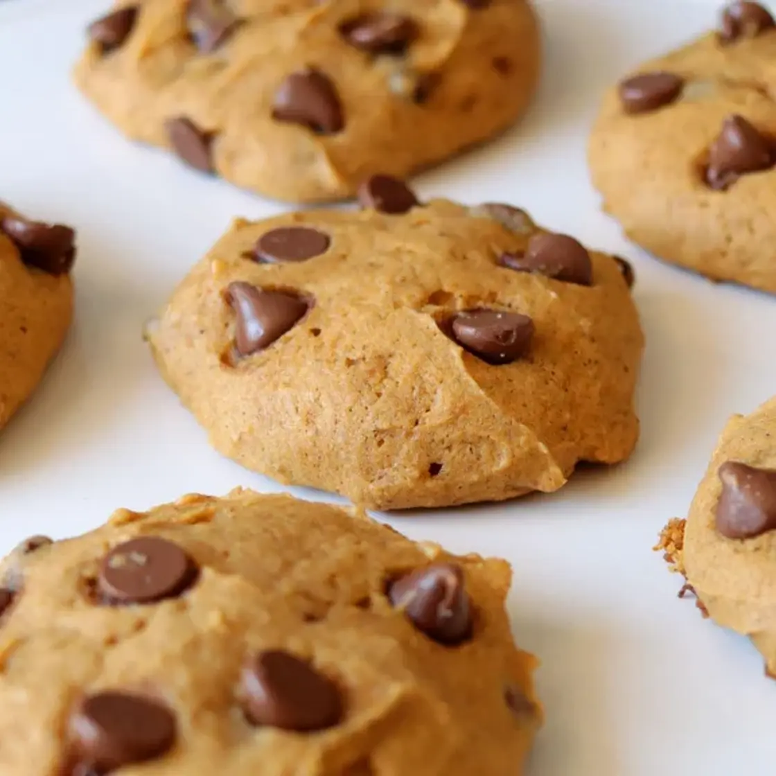 Pumpkin Chocolate Chip Cookies