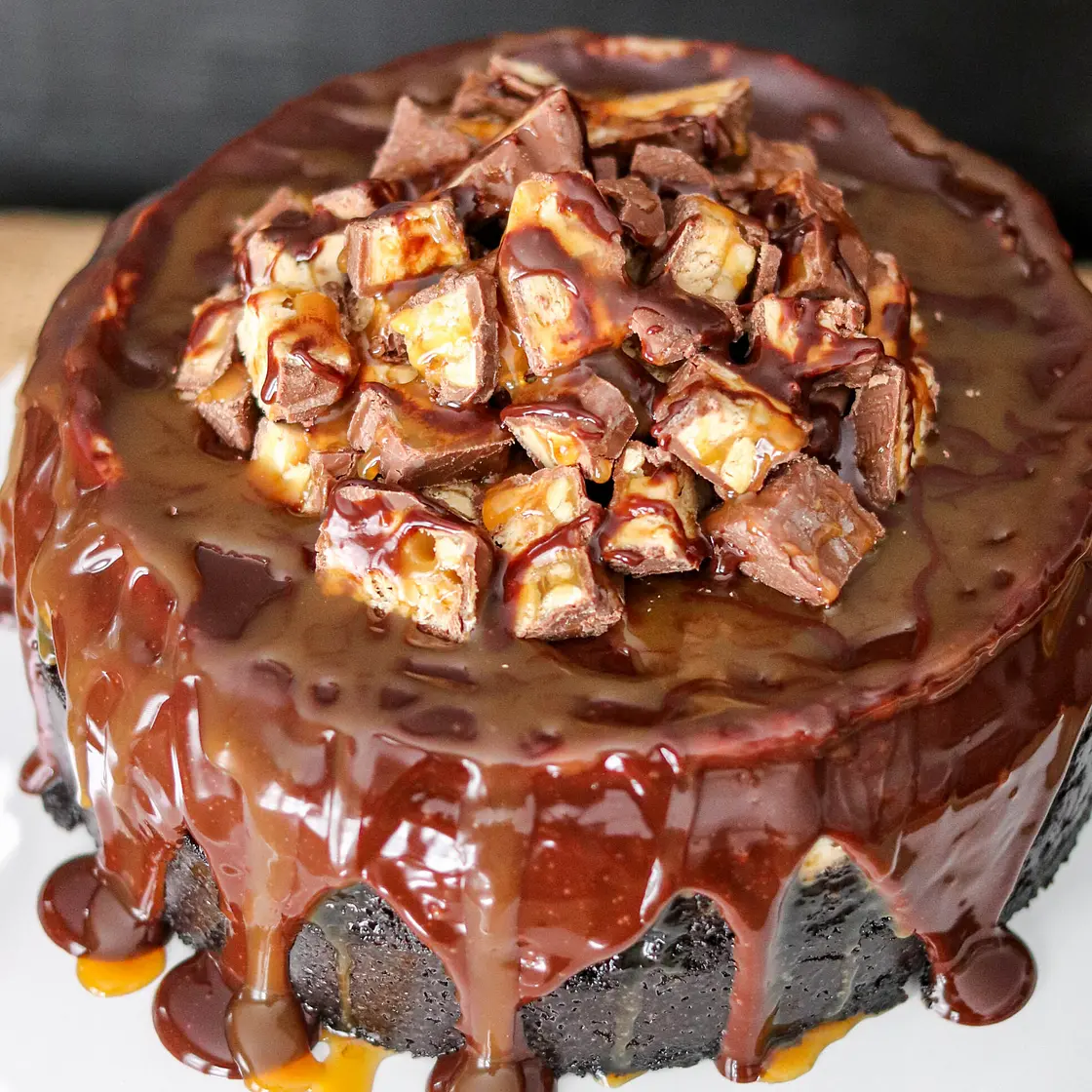 Instant Pot Snickers Cheesecake