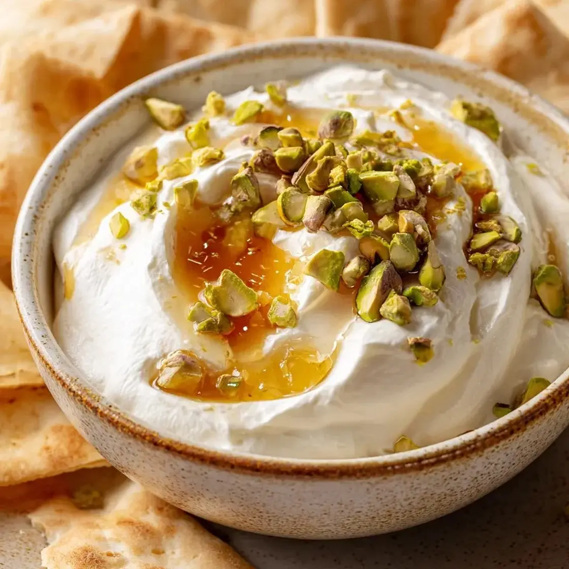 Perfect Hot Honey Whipped Cottage Cheese Dip