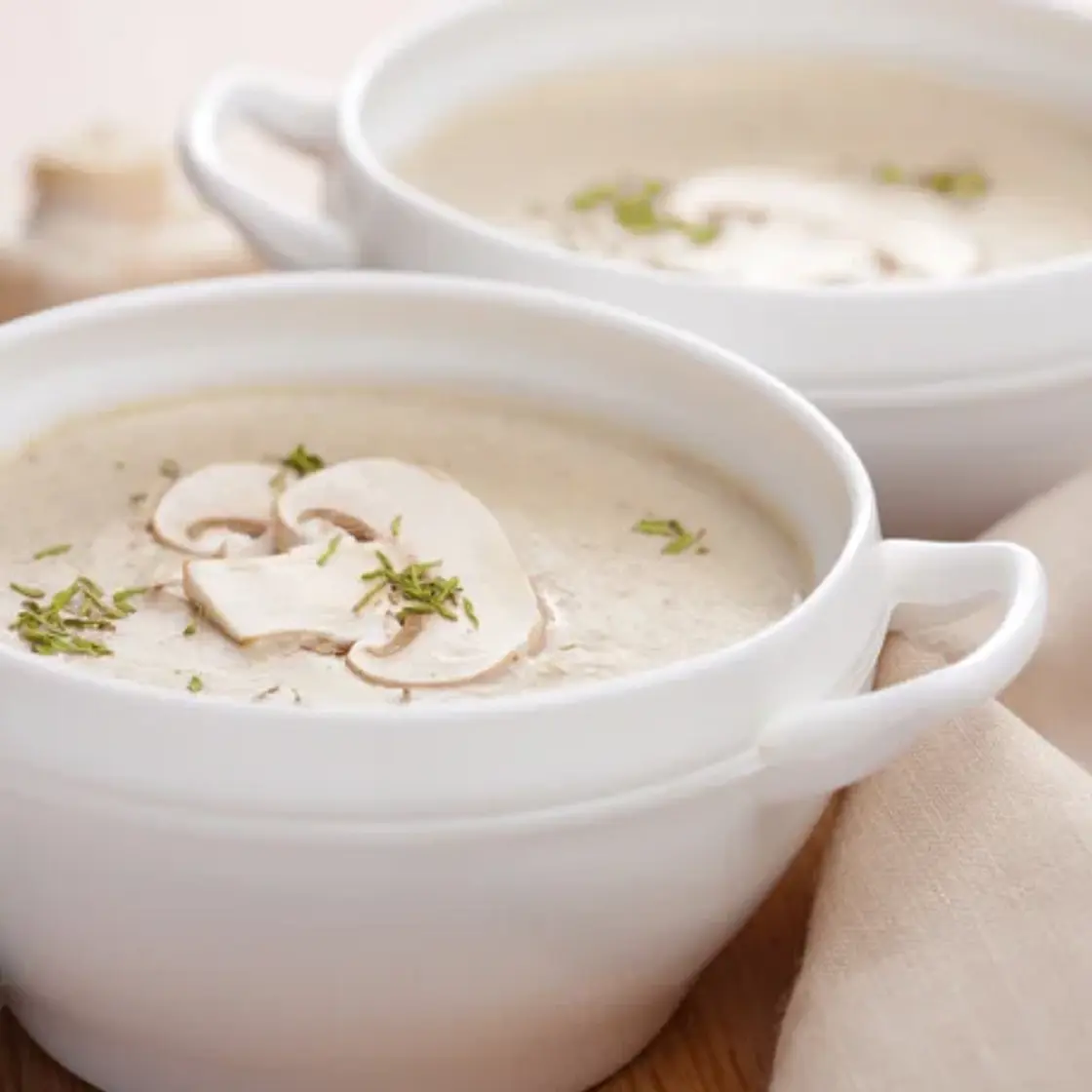 Crème de champignons