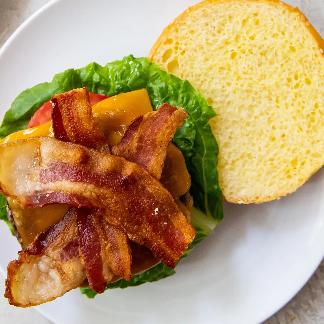 Cooking Frozen Burger on a Blackstone