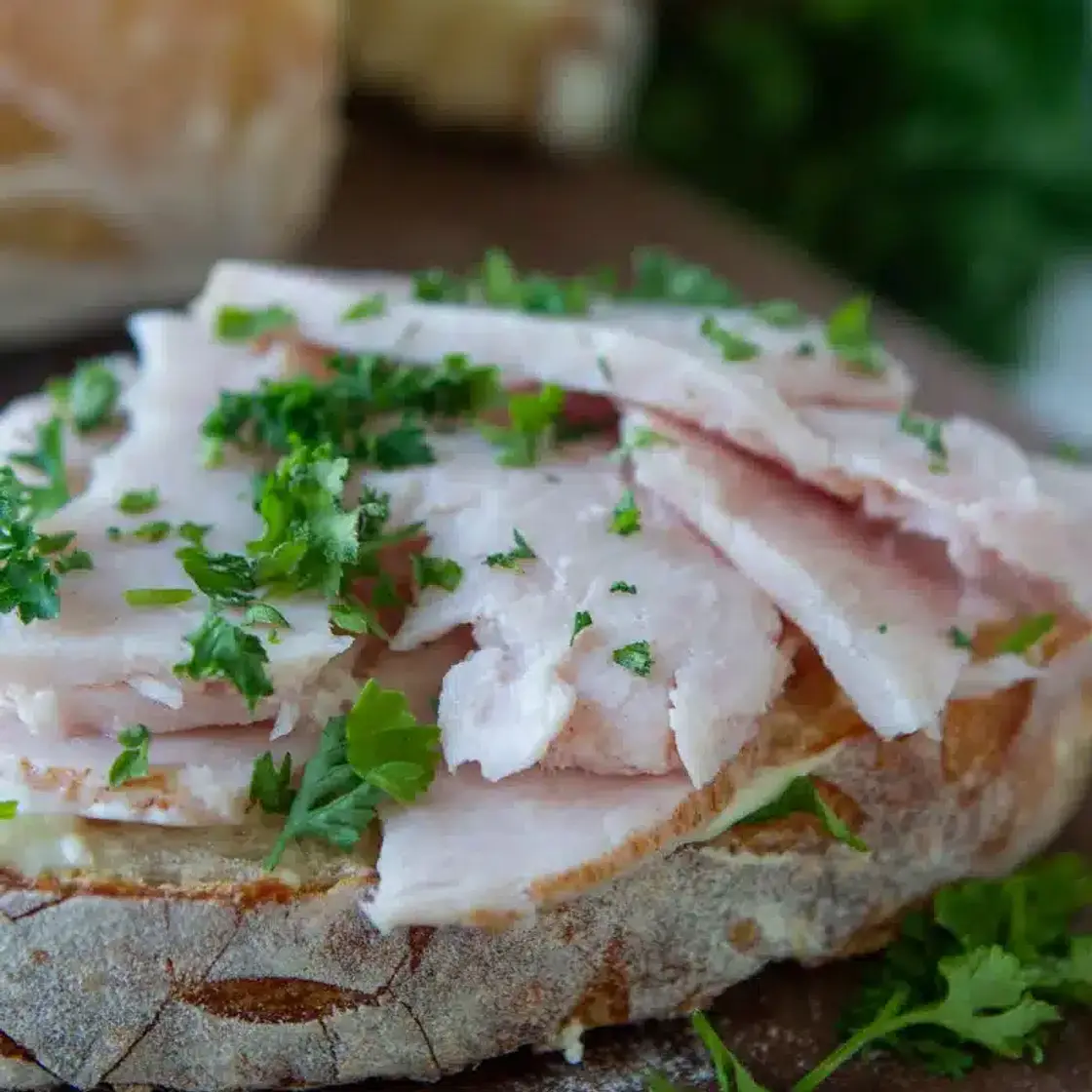 OPEN FACED TURKEY SANDWICH