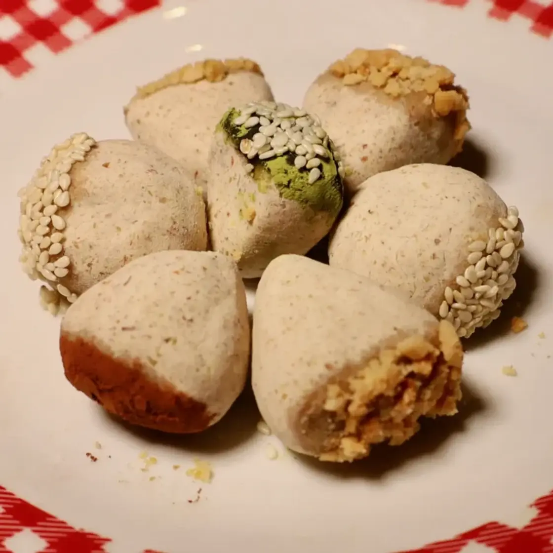 Korean Chestnut Cookies (Yul-ran)