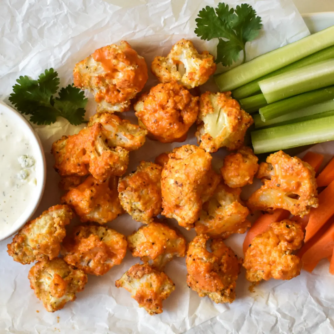 Buffalo Cauliflower Bites
