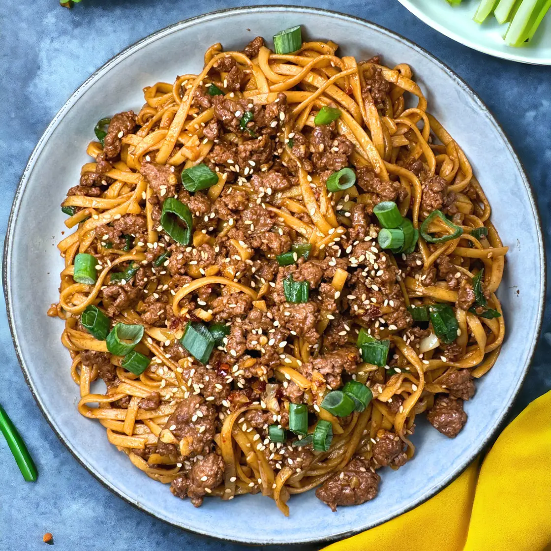 Chili Oil Noodles with beef