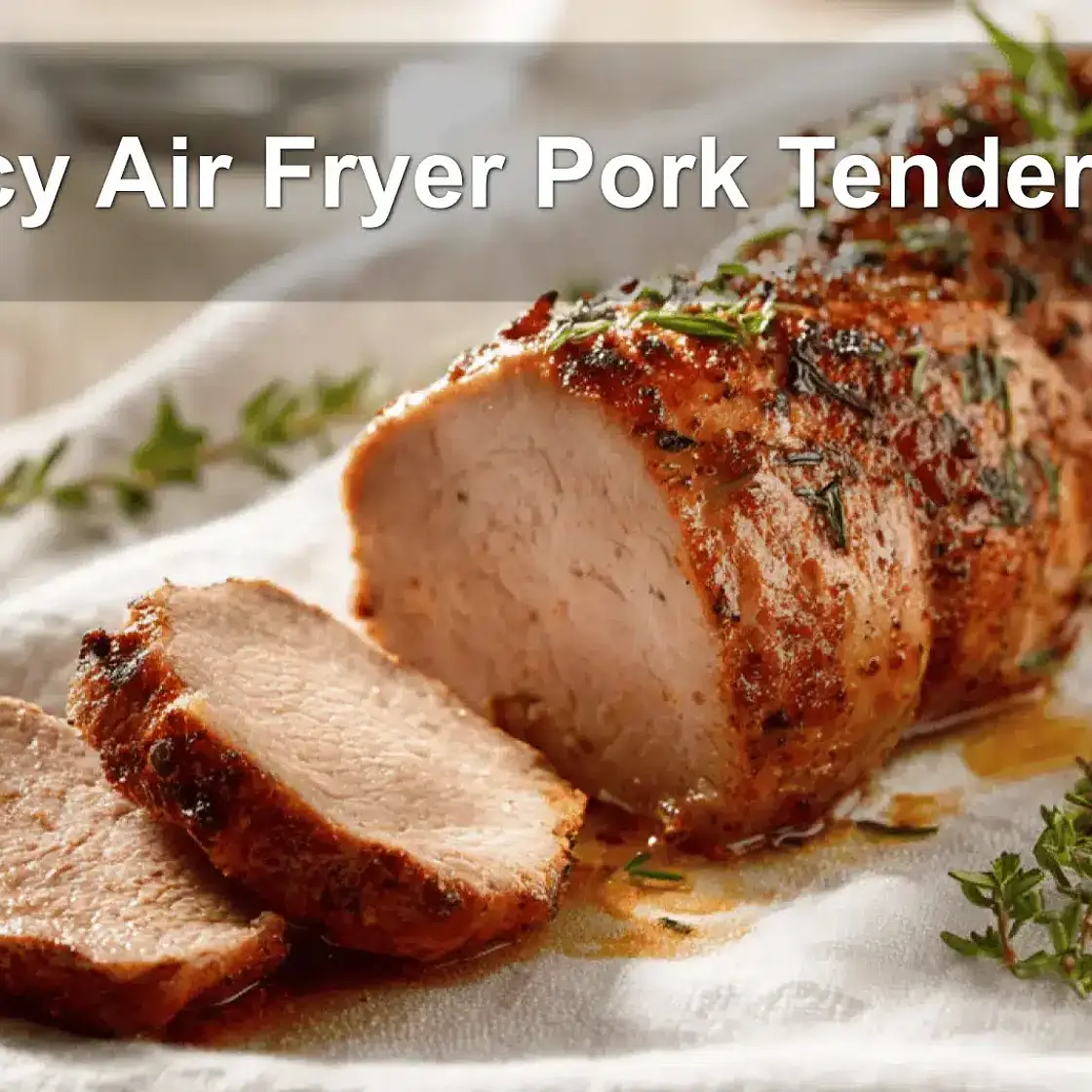 Juicy Air Fryer Pork Tenderloin