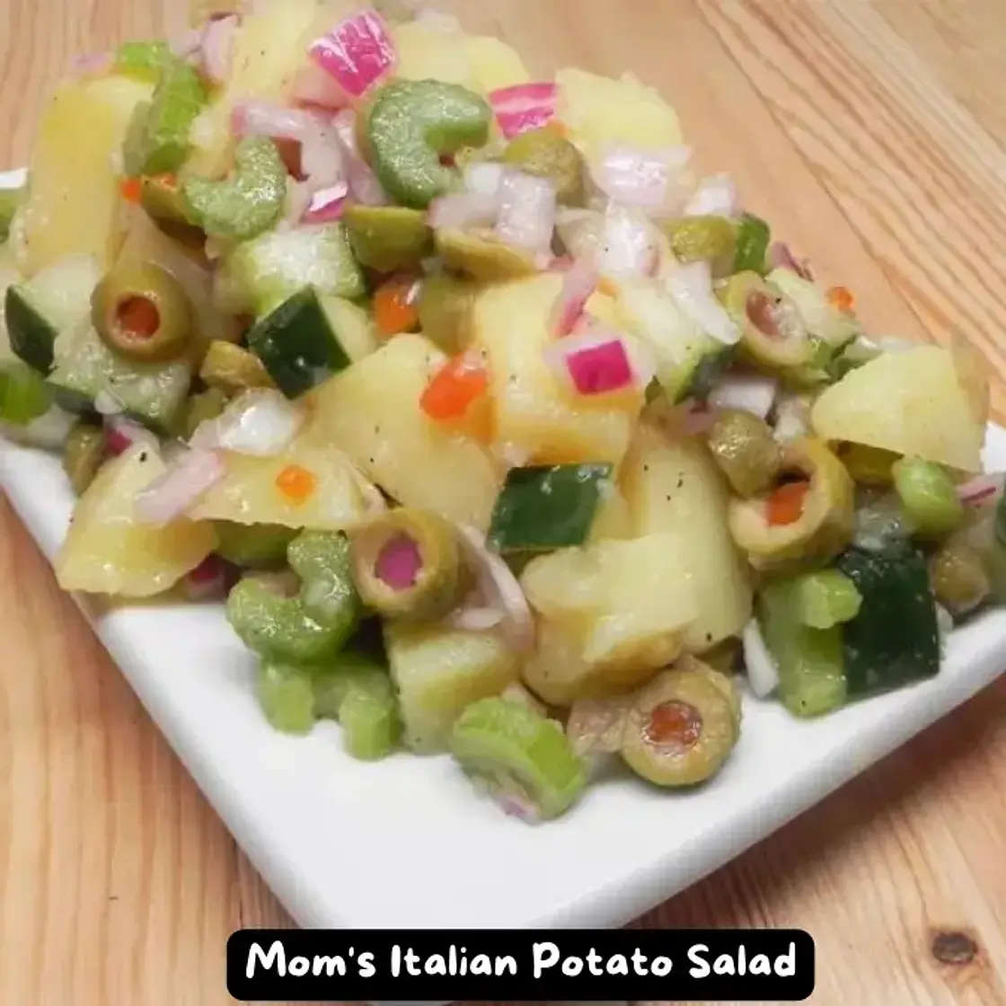 The Best Mom's Italian Potato Salad Recipe