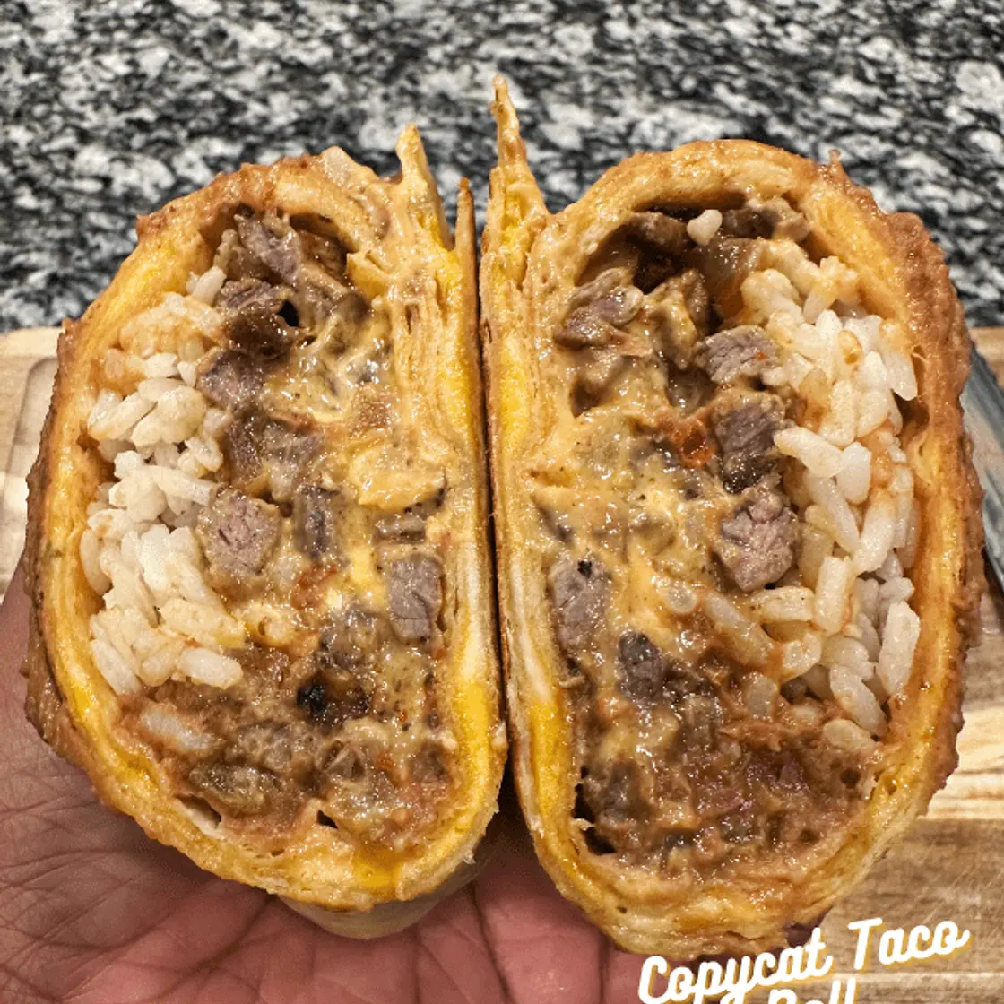 Copycat Taco Bell Quesaritos