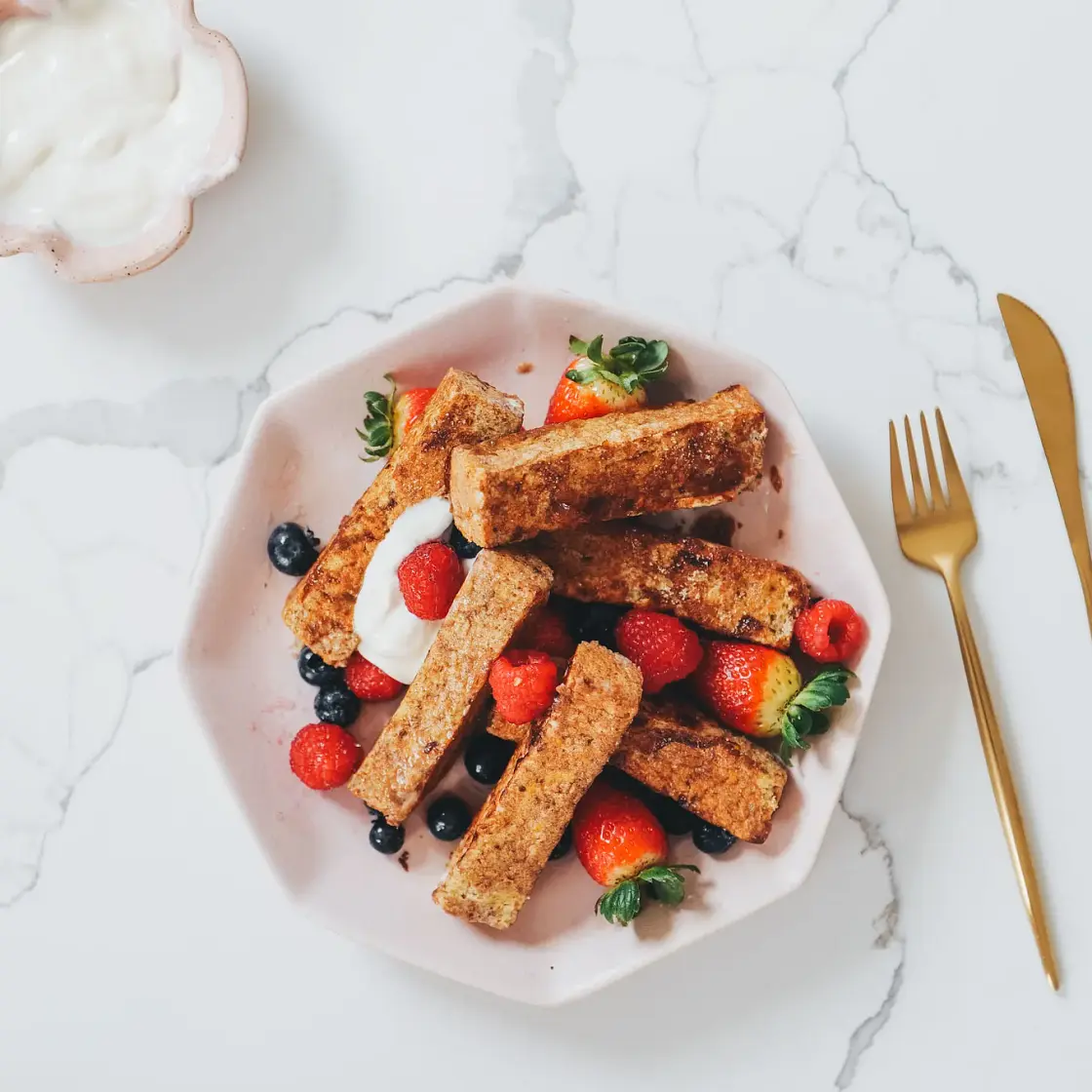 Healthy French Toast Sticks - High Protein