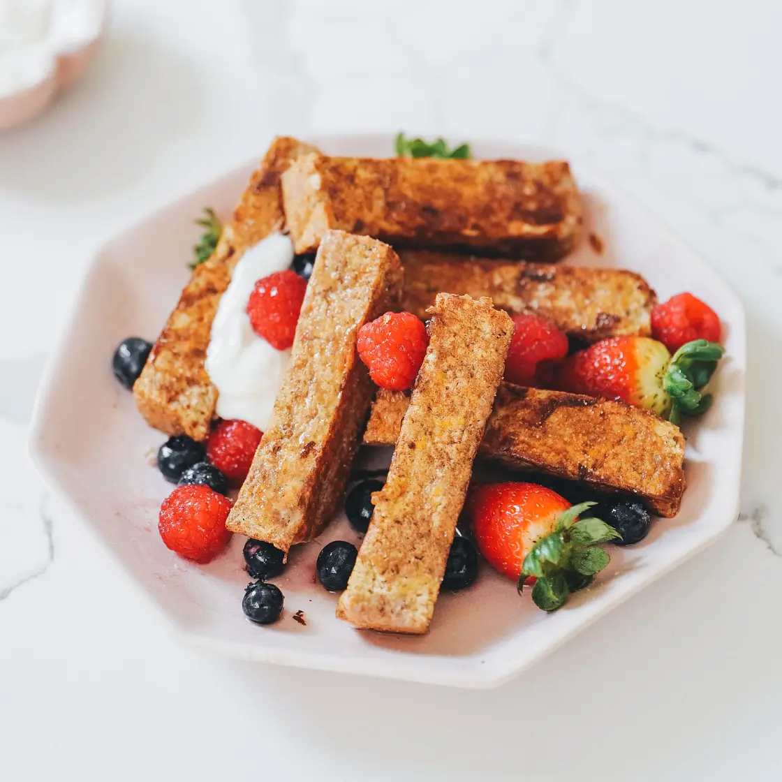 Healthy French Toast Sticks - High Protein