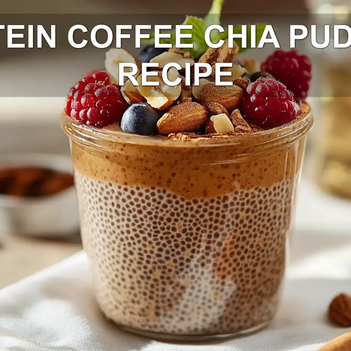 PROTEIN COFFEE CHIA PUDDING RECIPE