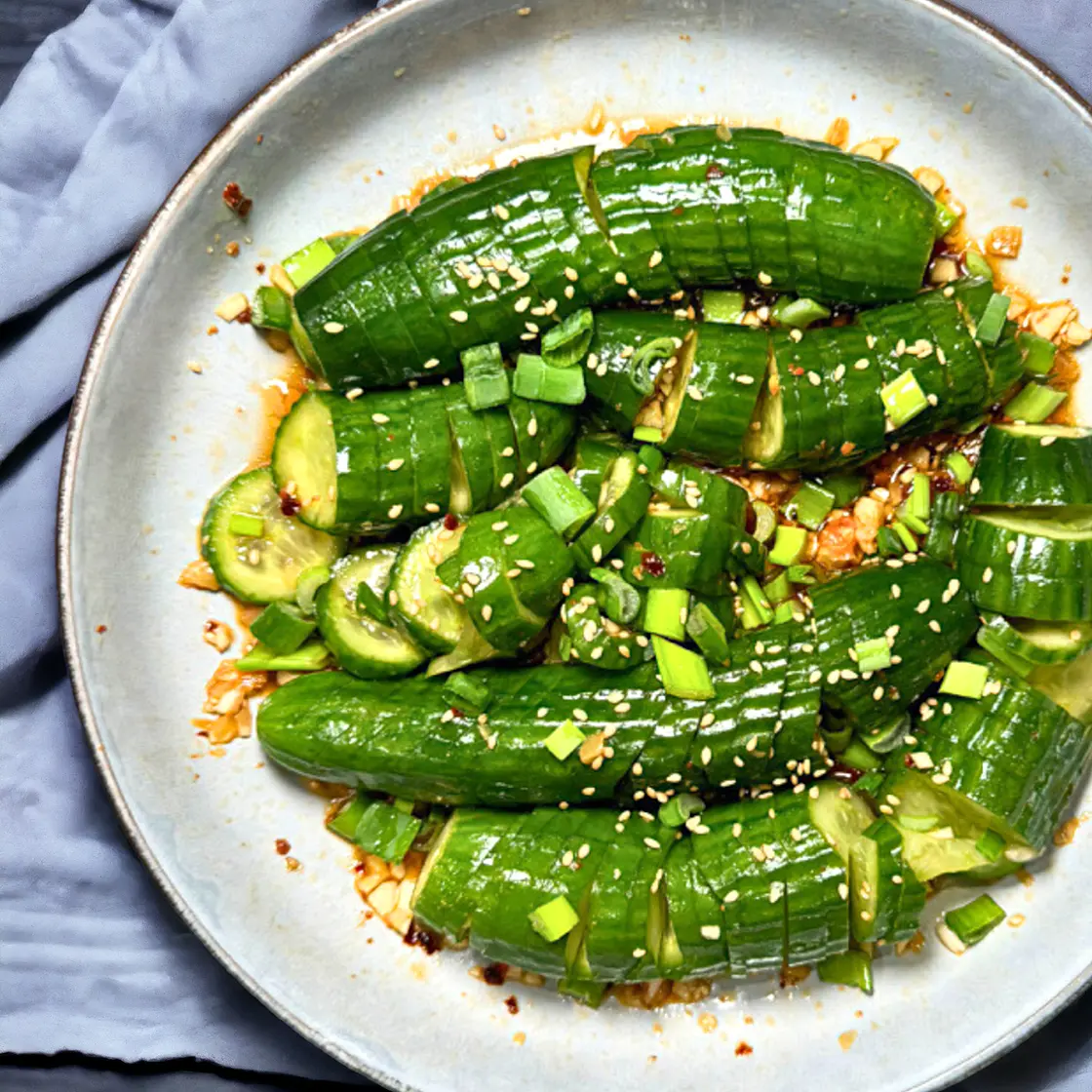 Spicy Cucumber Salad