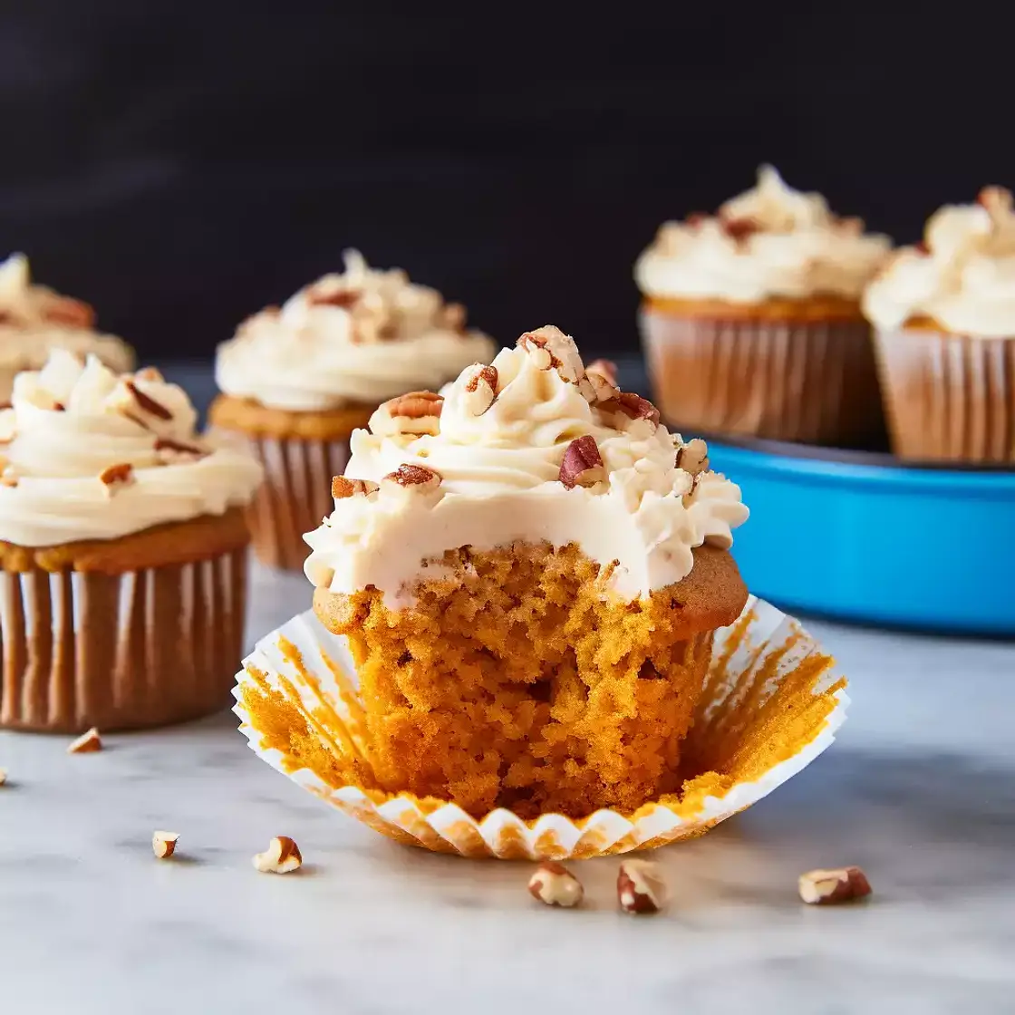 Sweet Potato Pie Cupcakes