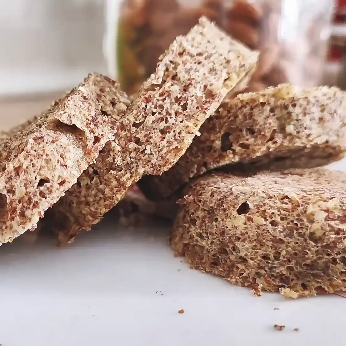 Easy 90-Second Keto Bread In The Microwave