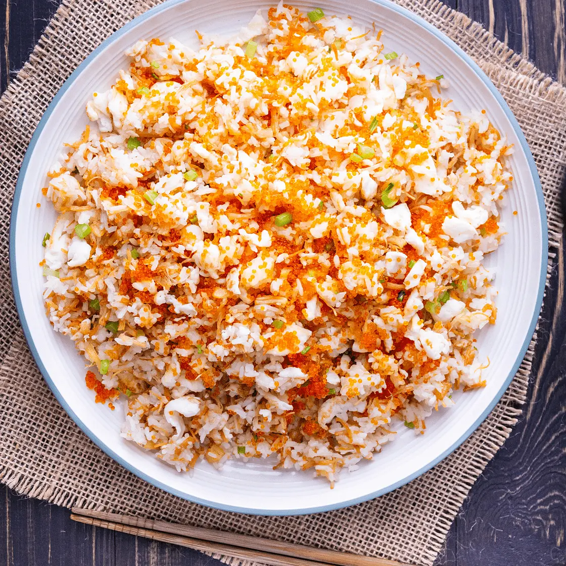 Dried Scallop and Egg White Fried Rice (瑤柱蛋白炒飯)