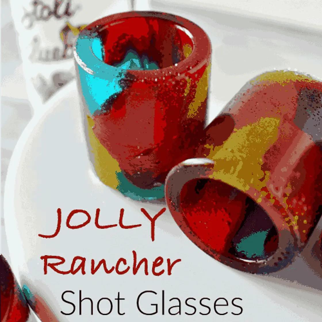 Jolly Rancher Shot Glass