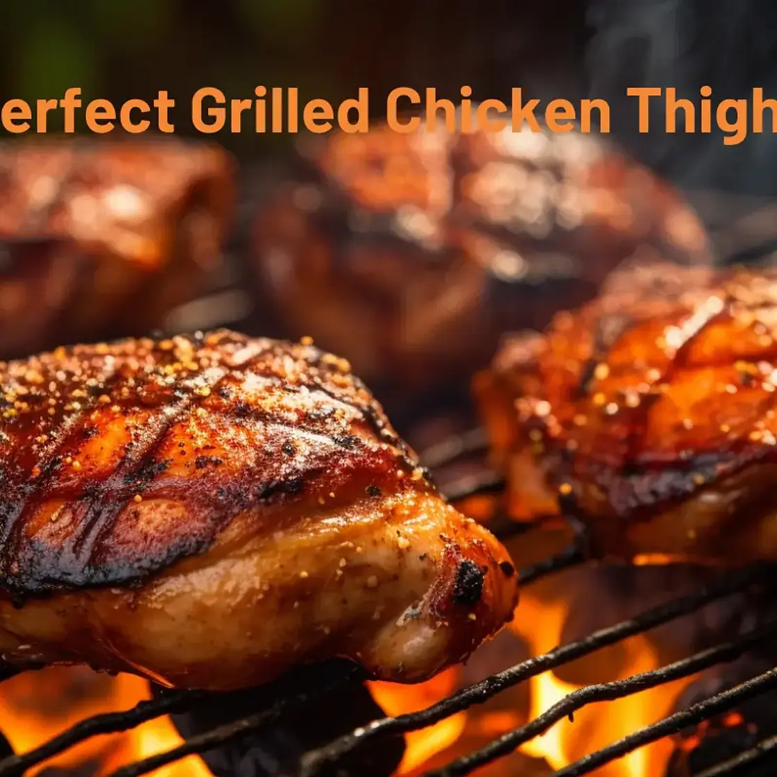 Perfect Grilled Chicken Thighs
