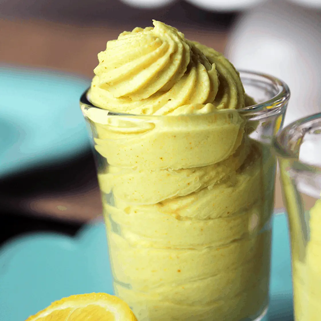 Instant Lemon Mousse {Keto, Paleo, Vegan}