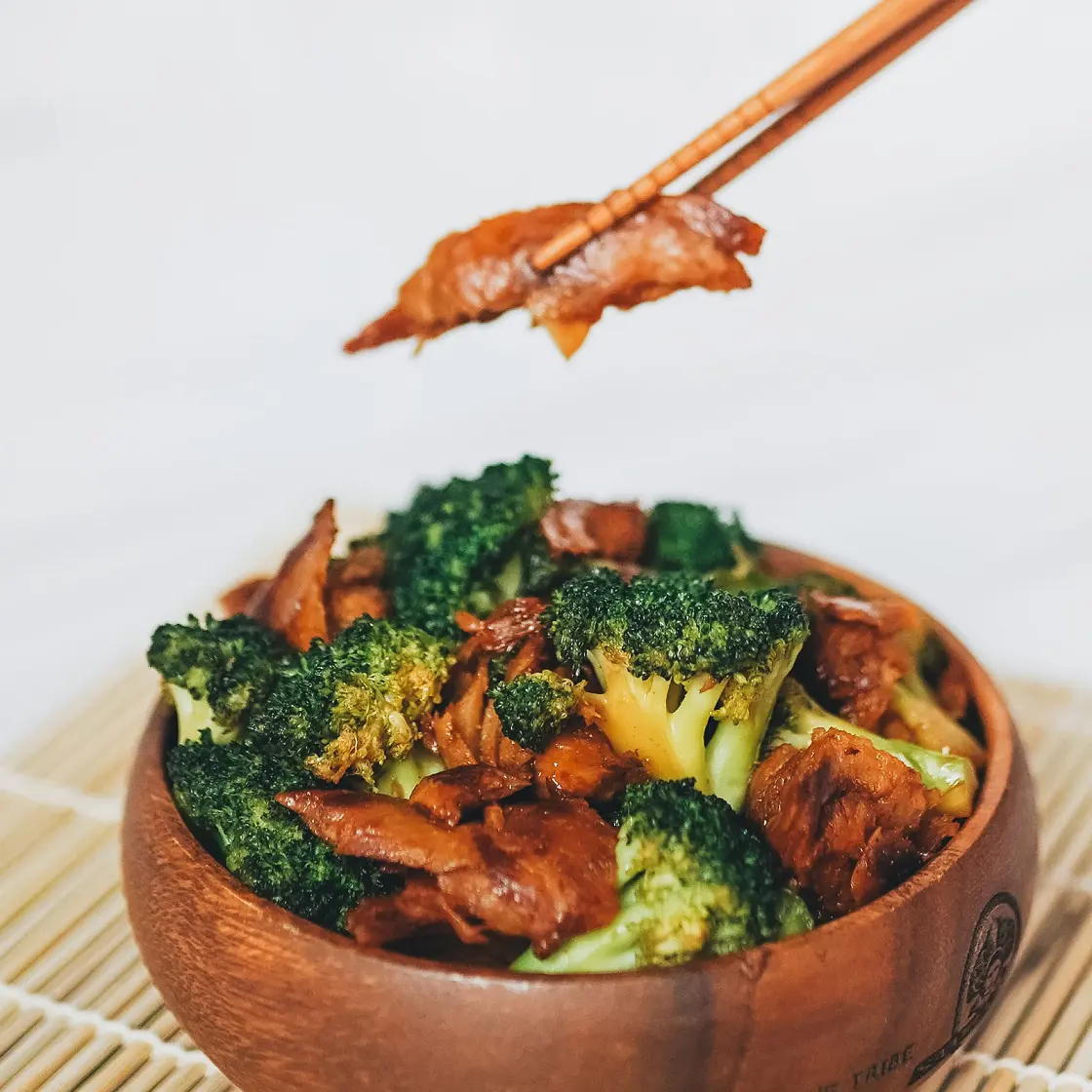 Seitan "Chicken" Stir Fry